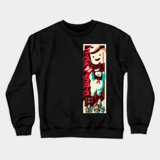 Ghostbusters in Japan! Crewneck Sweatshirt